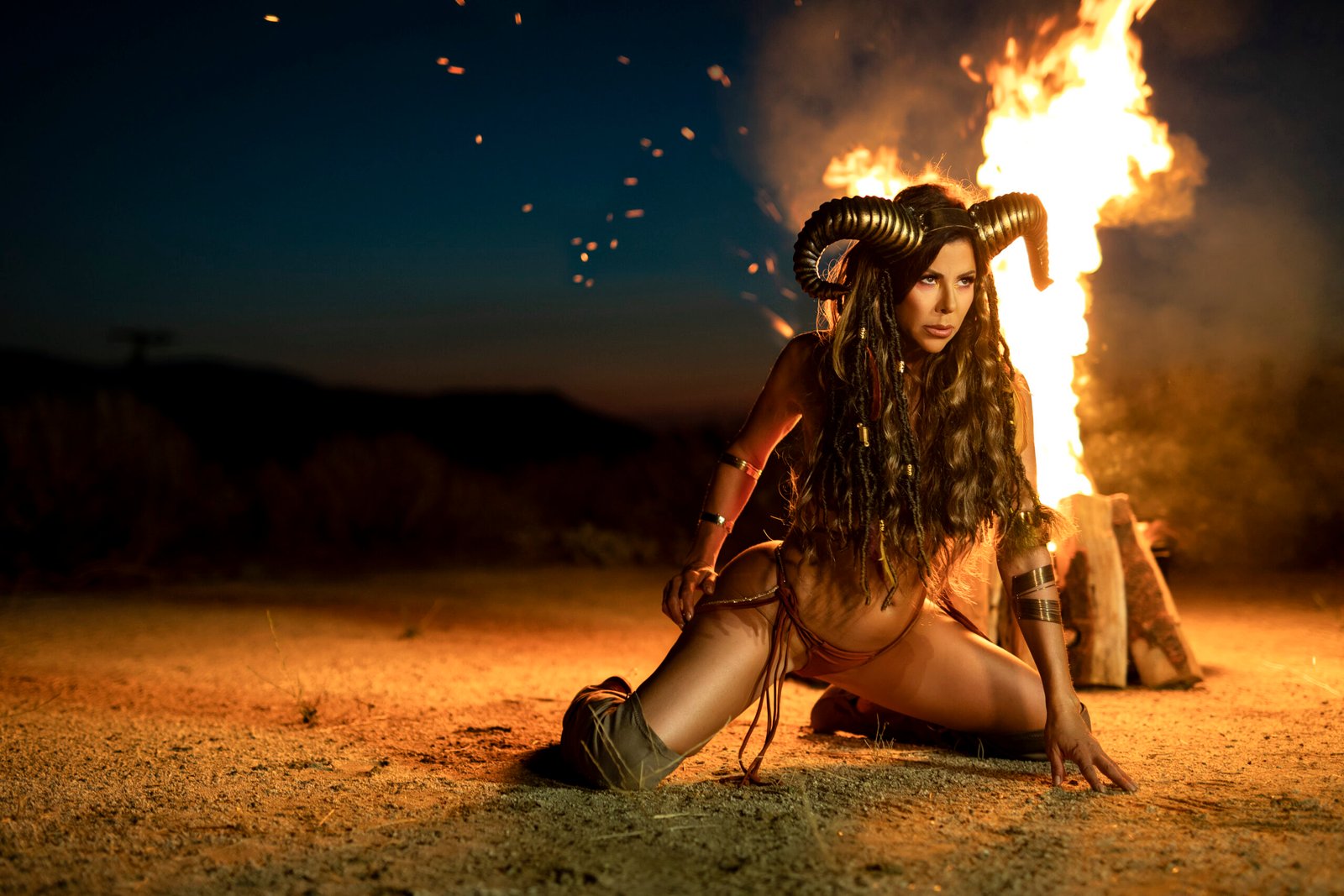 October 1, 2024 - Spooky Shootout: Night Time Fire Shoot - Image 3